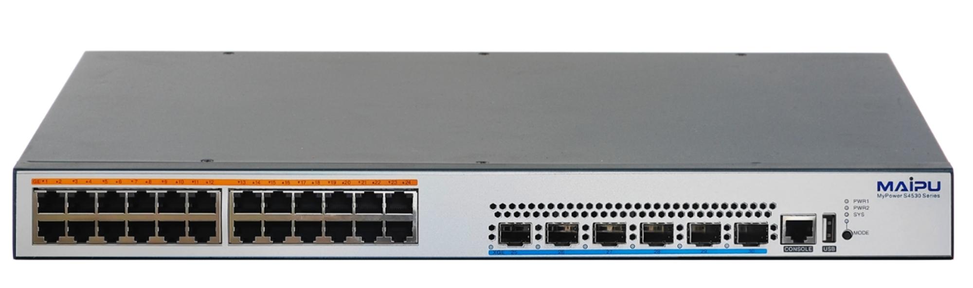 S4530 Series 2.5GE mGig L3 Aggregation Switch