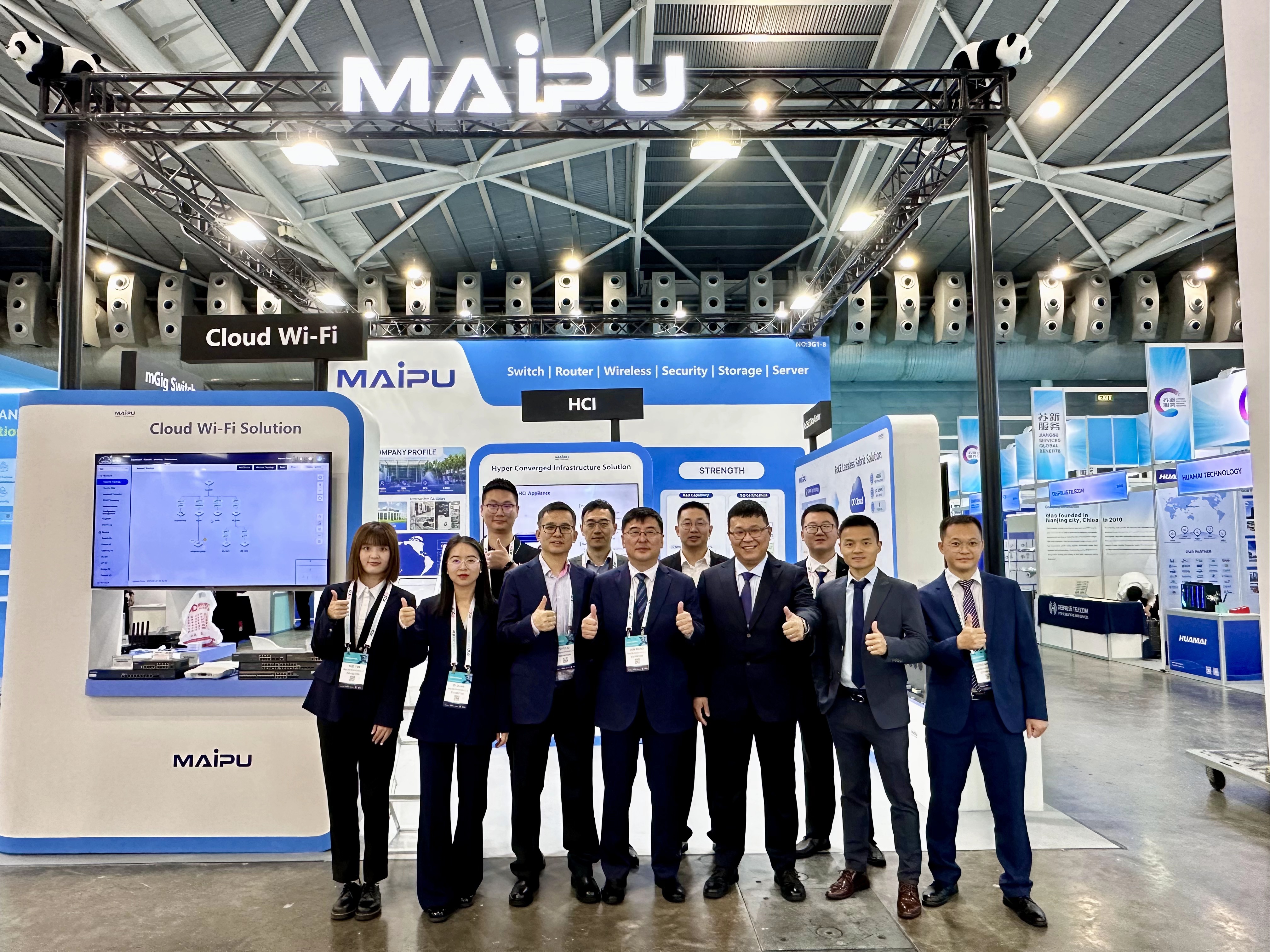Maipu Showcased at CommunicAsia2025