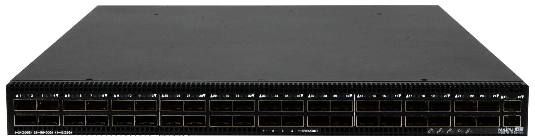 NSS7810-24QV16QE 200G Data Center Switch 