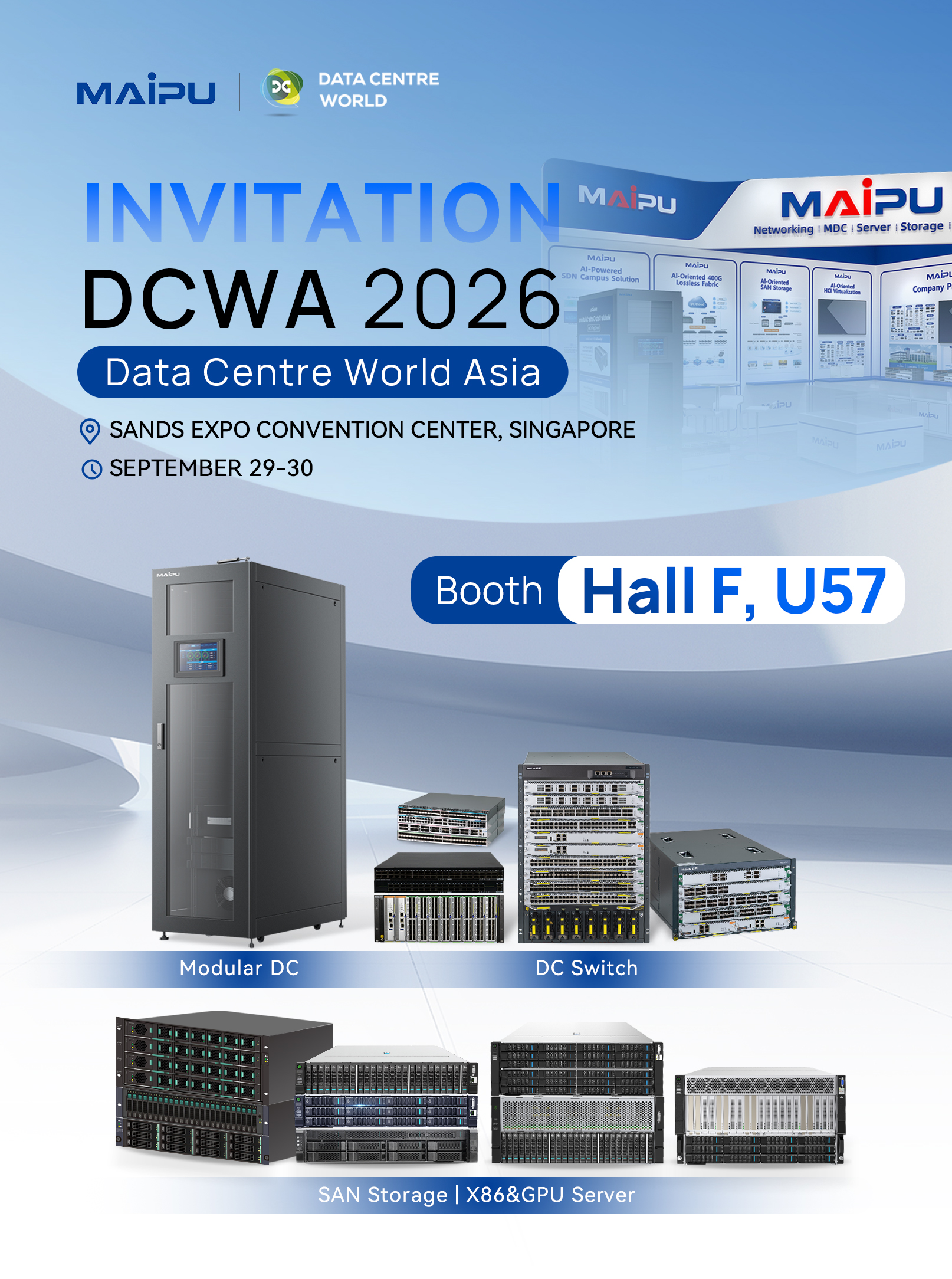 Meet Maipu at Data Centre World Asia 2026